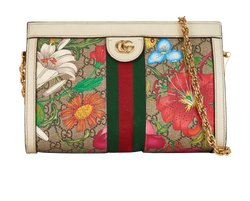Ophidia Flora GG, Canvas, Beige, 213317, DB/B, 2*